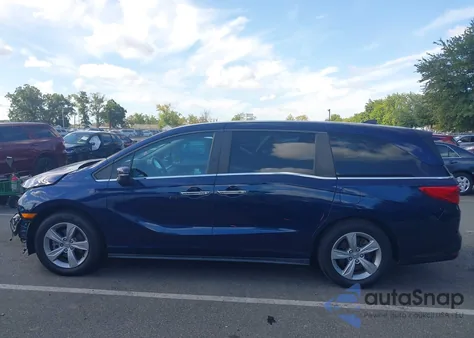 2019 Honda Odyssey Ex-L z USA, uszkodzony, nr VIN 5FNRL6H76KB136284